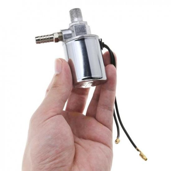 1/4" Chrome Plated Air Electric Solenoid Valve 12v/24v For Truck/VAN
