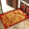 Floor Mat Horse Pattern Anti-Slip Bottom Surface Wear-Resistant Floor Mat Easy To Clean Home Office Cafe