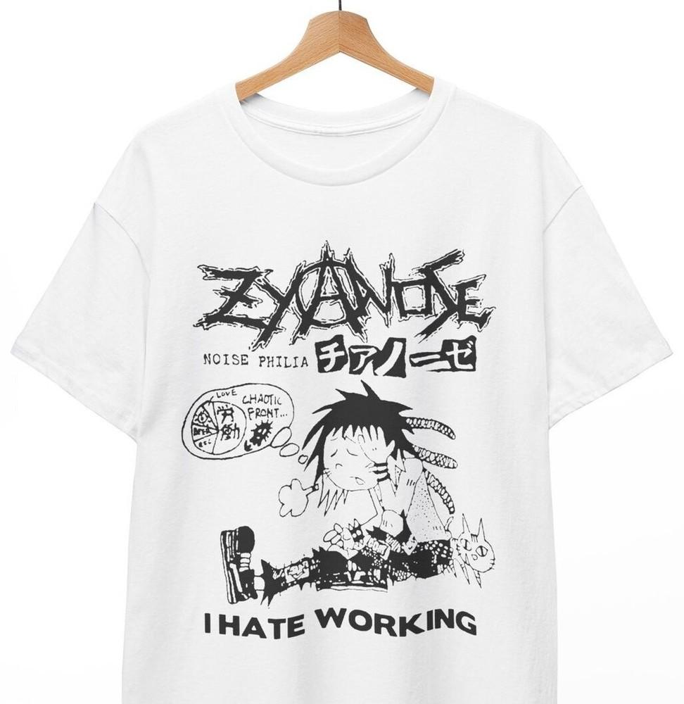 

Zyanose I Hate Working Shirt, Zyanose T-shirt Tops Tee, Unisex Tee S