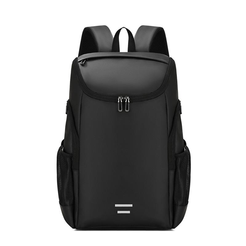 Unisex Computer Backpack Oxford Student Schoolbag чёрный