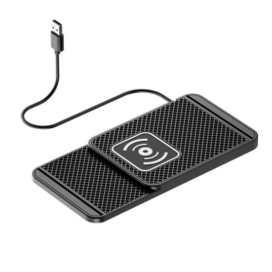 20W Phone Cordless Charging Mat Car Charger Overvoltage Protection Universal Intelligent Fast Wireless Phone Charger