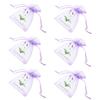  20 Pcs Empty Sachet Bag Jewelry Pouches Sacks Drawstring Herbs Storage Bags Dried Flower Gauze Lavender