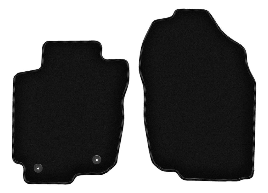 Tappetini anteriori in velluto BASIC per: Toyota RAV4 IV Ibrida (2013-2019)