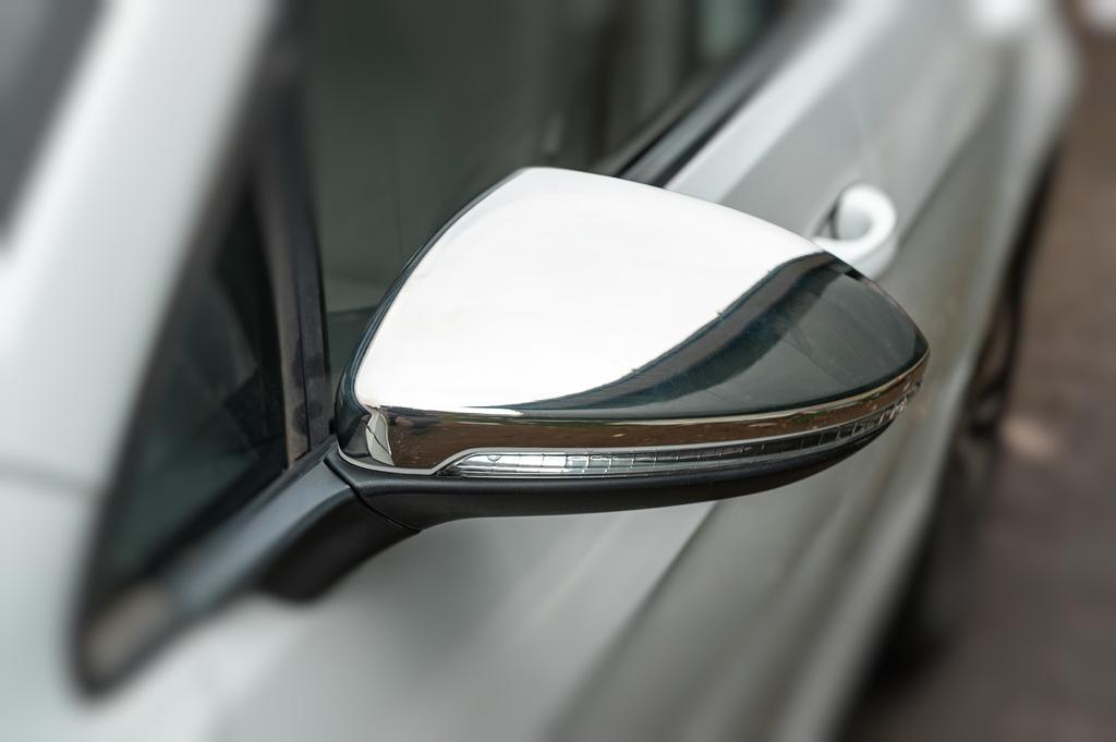 

Covers for mirrors (2 pcs, stainless steel) for Volkswagen Golf 7/E-Golf