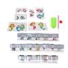 Rhinestone Painting Cartoon Character Sticker Sea Maid Shape Stress Relief Eco Friendly DIY Rhinestone Painting Stickers