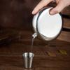 5/8 Oz Round Whiskey Flask Leakproof Hip Flask Portable Liquor Bottle  Father's Day Gifts