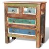 4 Drawer Chest of Drawers Made of Reclaimed Wood