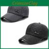 Letter Baseball Jeans Cap Peaked Caps Man Ear Protection Hat Fashion Casual