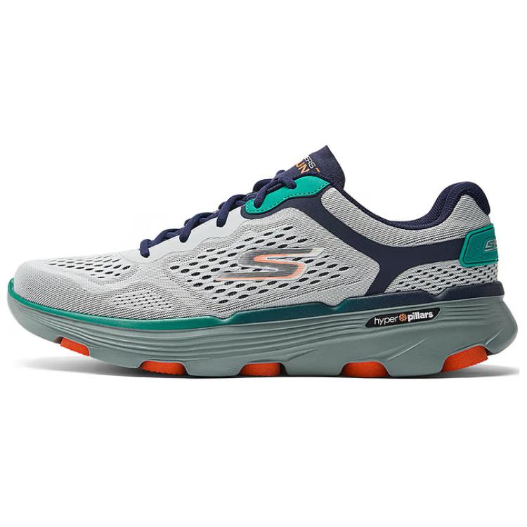 Skechers Go Run 7.0 Comfortable Versatile Low-Top Running Shoes Men sneaker Gray Green 220644-WMLT 42.5