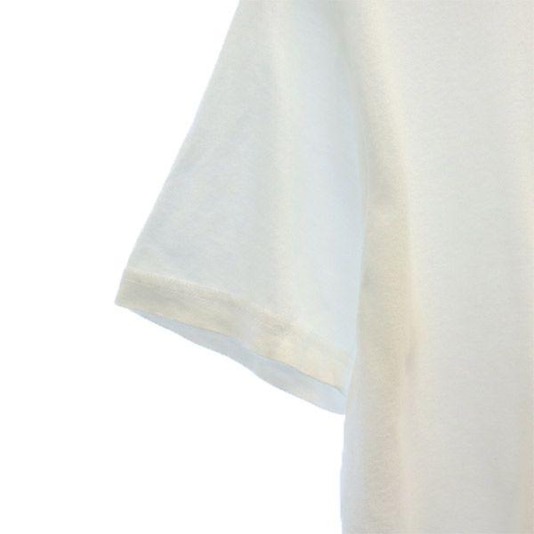 FDMTL Embroidery Short Sleeve T-shirt White Men's Used