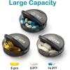Weekly 7 Days Pill Medicine Box Holder Organizer Weekly 7 Day 14 Slots Pill Storage Box for Medications Supplements Vitamins