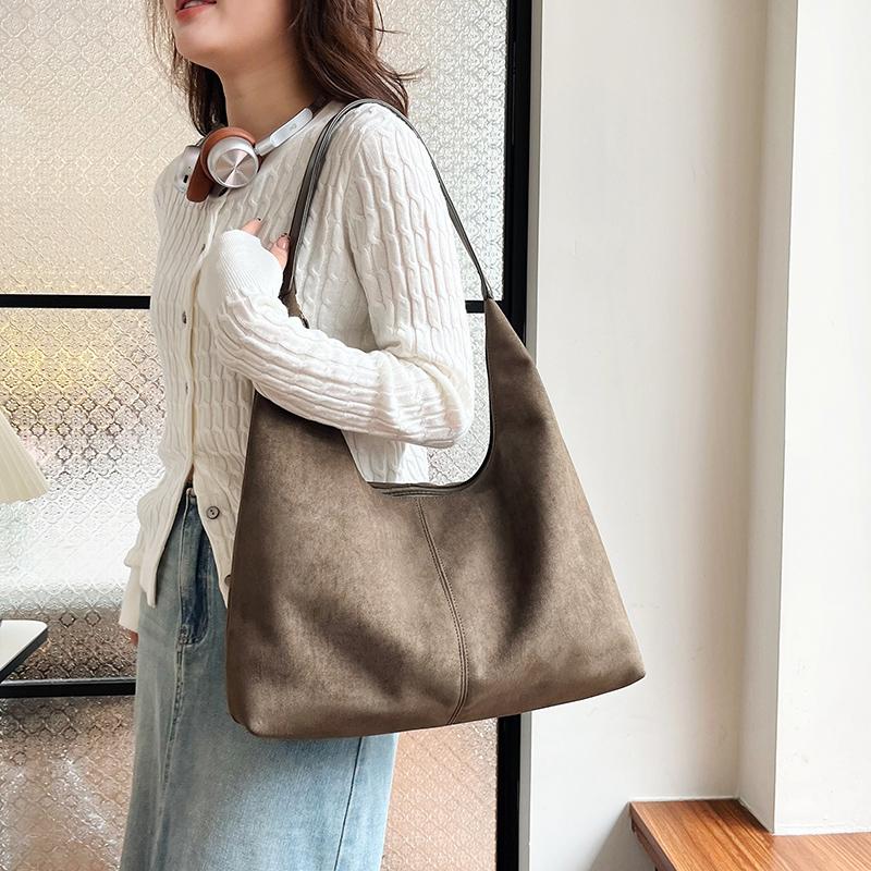 Commuter Handbag Women's Shoulder Bag Large Capacity Underarm Bag Tote Bag
