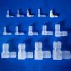 L-Shaped Elbow Plastic Connector Fittings, 90° Right Angle Pipe Accessories