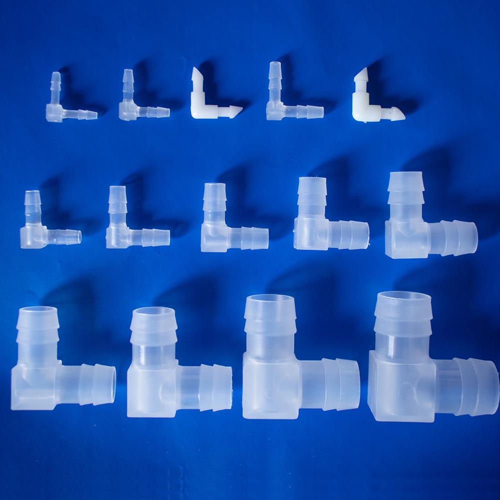 L-Shaped Elbow Plastic Connector Fittings, 90° Right Angle Pipe Accessories