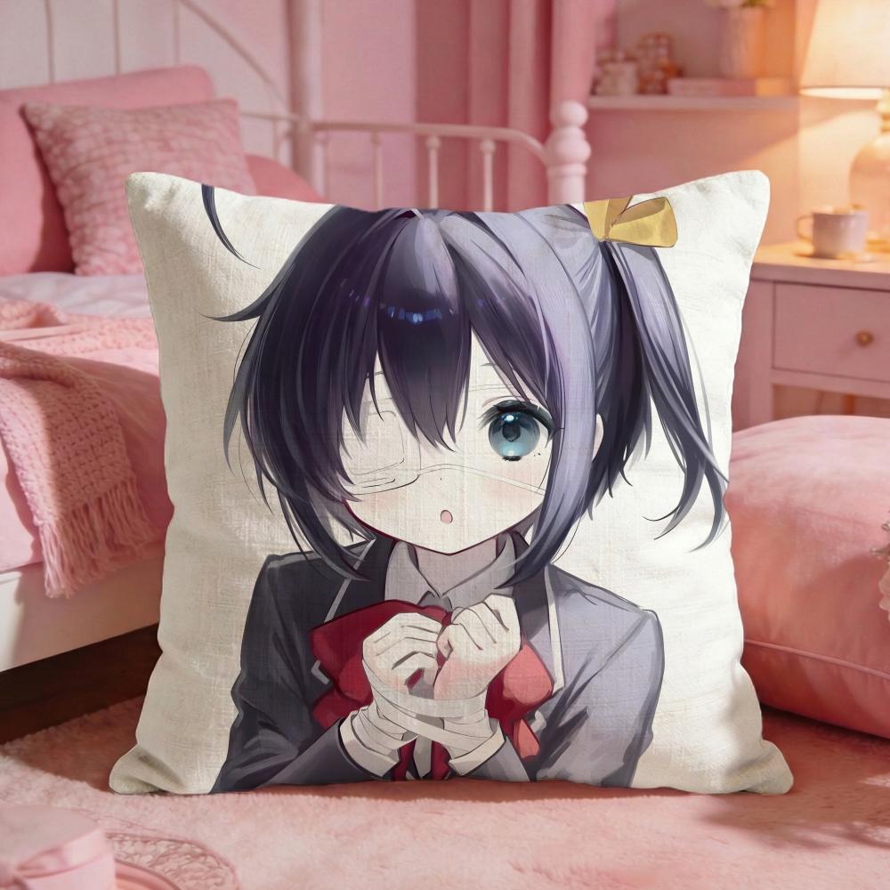 Chunibyo  Other Delusions Cushion Cover Premium Comfort Reversible Pillow Cove Two in One Design for Any Room  Car Interior