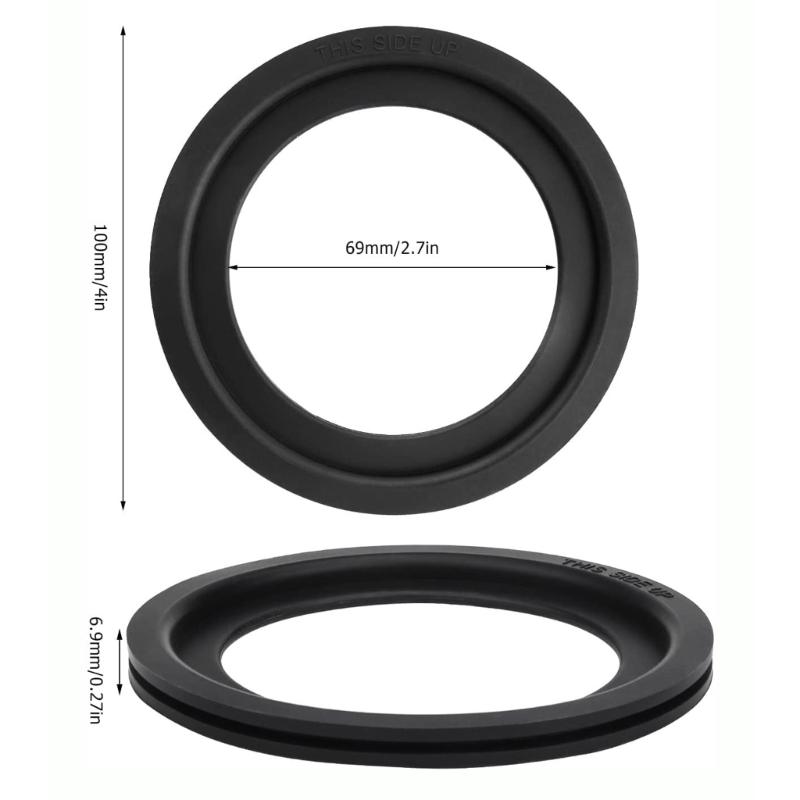 Upgrades Toilet Gasket Strong Silicone Easy Install Toilet Flange Seal Replacements 385311658 for 300 310 Series