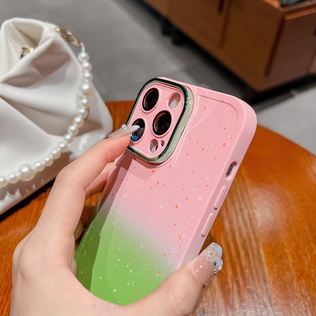 Applicable To Apple 15 ProMax Gradient Phone Case Psychedelic Starry Sky IPhone 14 Creative Lens Film 13 Protection Case