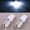 2Pcs White High Power 102-SMD LED Daytime Running Light DRL Lamp Bulbs Fit for Fiat 500 500L  2018 2017 2016 2015 2014 12V