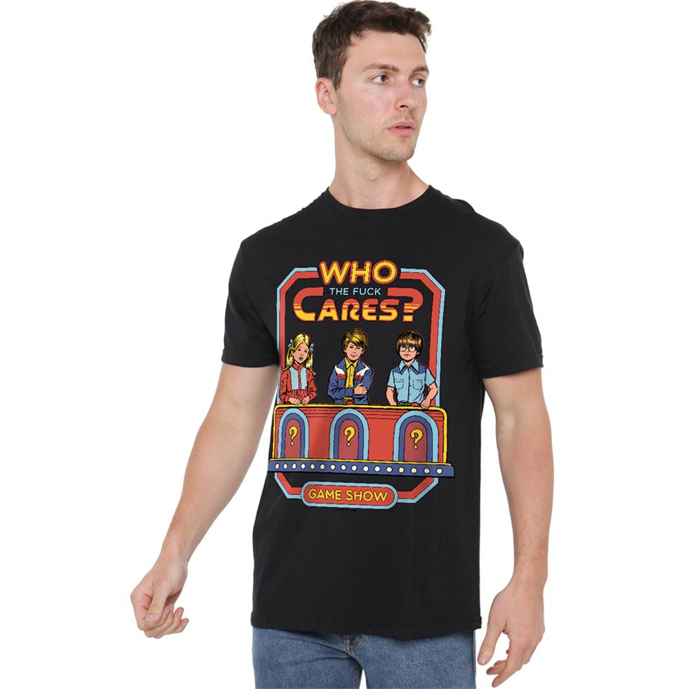 Steven Rhodes Unisex Adult Who Gives A Shit T-Shirt