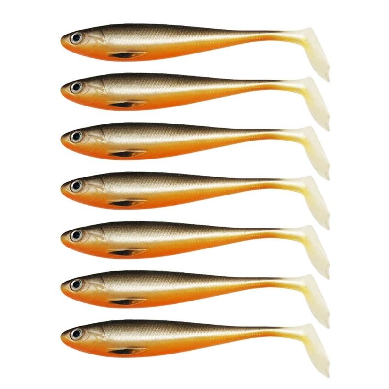 Paddle Tail Swimbaits 10cm Fishing Lure Soft Fishing Lures Artificial Baits Swim Baits for Freshwater Saltwater