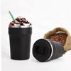 Custom Logo Coffee Mug Stainless Steel Thermos Cup Water Bottles 380mL Vacuum Portable Flask Tumblers Cups Water Bottle