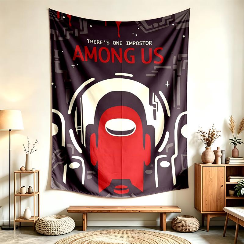 Among Us (5) Tapestry Suitable For Decorating Homes Dorms And Bedrooms Soft To The Touch And A Perfect Gift For Friends And Family