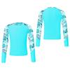 Girls' Swimsuit Long Sleeve UPF50+ Rash Guard Top Swimming Shirt Swimwear