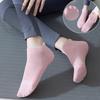 Damen Sport Bequeme Yoga Socken Bonbonfarbe Silikon Anti-Rutsch Pilates Socken