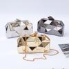 Pailletten-Clutch mit Eisen-Schnalle für Damen - Abend-Handtasche