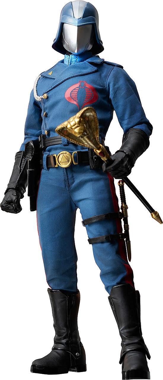 

Joe FigZero Cobra Commander Cobra scale ABS PVC POM окрашенная подвижная фигурка GI. 1/6 [FigZero 1/6 Командир] 1/6 & &