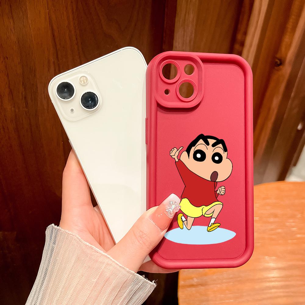 Weiche Silikon-Quadratleitern-Cartoon-Muster Vollständiger Kameraschutz Stoßfeste Hülle für Huawei Honor Xiaomi Redmi Samsung