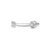 Swarovski Arrow Rhodium Brooch 5742952