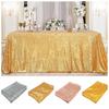 Sparkling Glitter Table Cloth Rectangular Table Cover Sequin Tablecloth  Wedding/Birthday Party