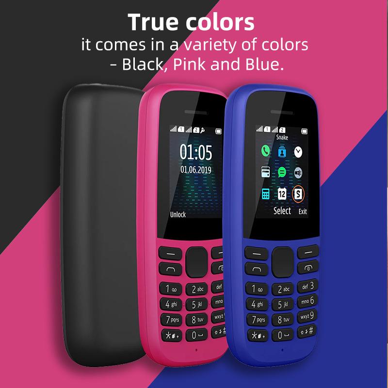 Dual SIM GSM Mobile Phone for Seniors and Students - 2G with Keypad.