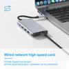 11-in-1 USB C Hub Universal Type-C Adapter Dongle High Speed Mini Docking