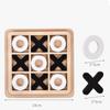 Family Party Table Game XO Chess Game Tic Tac Toe Game Puzzle Table Game Interest Chess Board Game