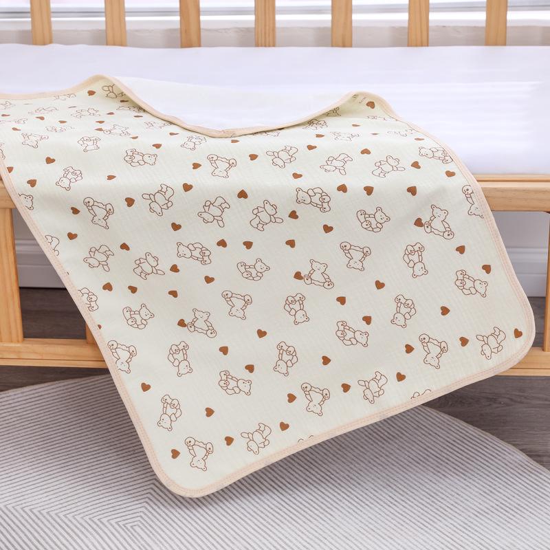 

Водонепроницаемый и моющийся нескользящий коврик для смены подгузников для младенцев и малышей - Дышащий, непротекаемый для новорожденных Custom Selection