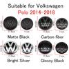 W241Pc For VW Polo 6 6C 2014-2018 Volkswagen Rear Trunk Lid Front Grill Badge Emblem Logo Decorative Auto Replacement Accessories