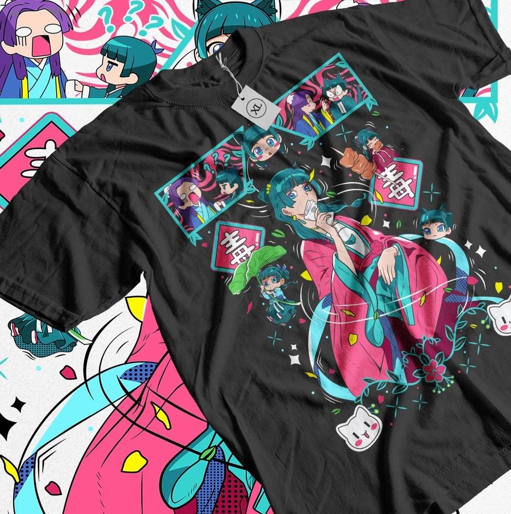 Anime The Apothecary Diaries Cute Maomao Black TShirt S