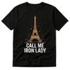 Eiffel Tower T-Shirt: Paris Line Art City Tee, France Travel Shirts Fashion Top Tee Gift for Men Women Shirts