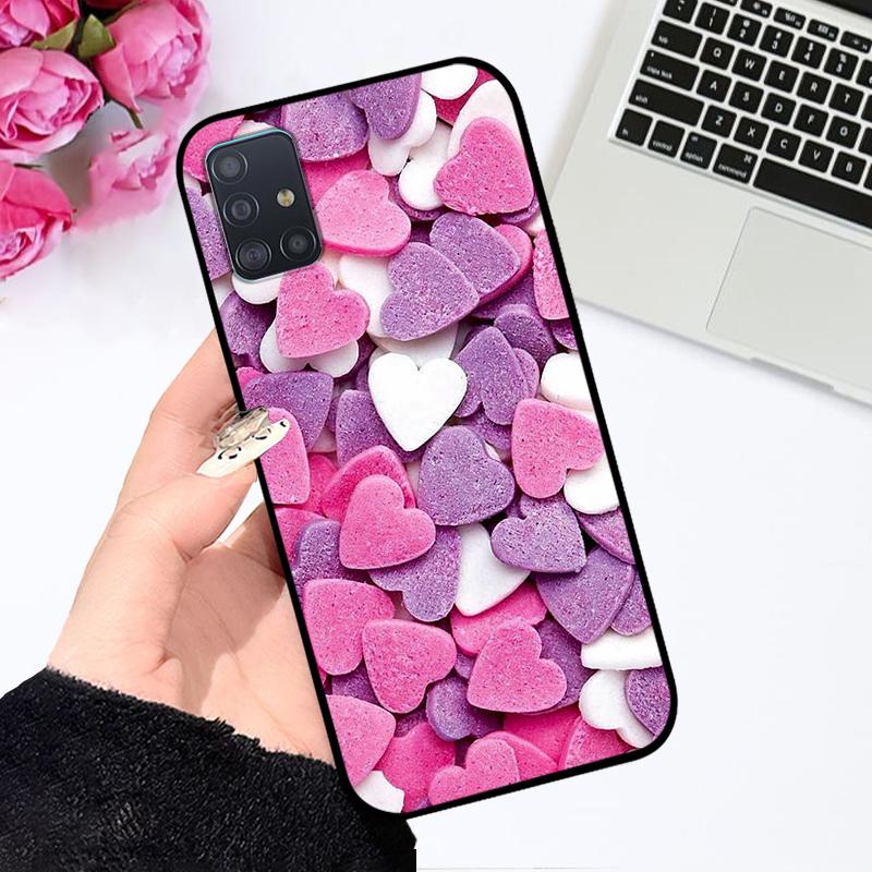 Pro Samsung Galaxy A71 4G 5G Pouzdro Galaxy A70 Silikonové TPU Matný Kryt Telefonu Pro Samsung A Quantum Fundas SM-A716N Coque Nárazník
