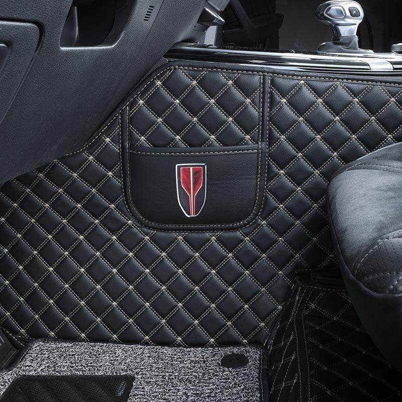Custom Leather Floor Mats for Hongqi HS5 (2019-2025) - Interior Accessories & Style
