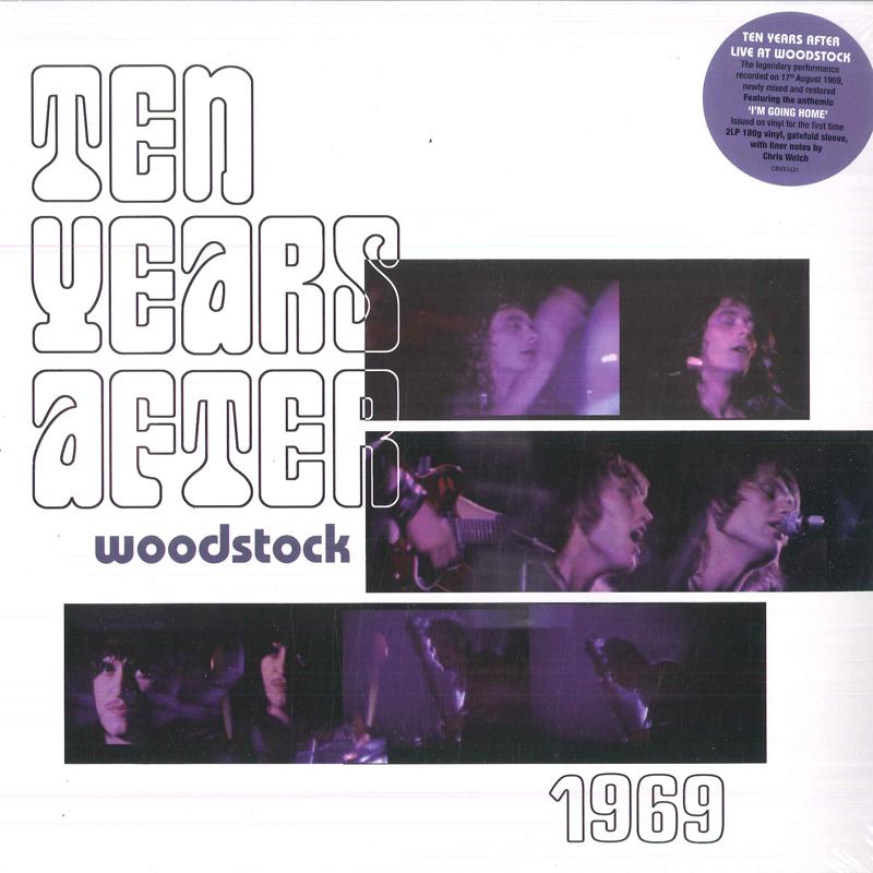 

LP Record TEN YEARS AFTER - Woodstock 1969 CRVX1421 Chrysalis Catal 2024 UK Rock