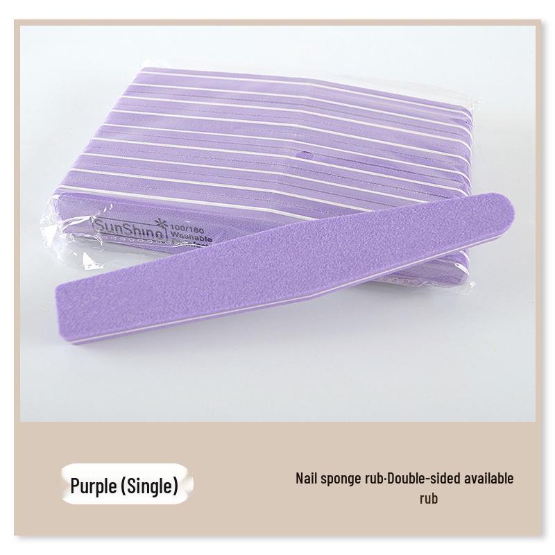 

Губка-баф для ногтей в форме ромба: Мягкая наждачная пилка для полировки