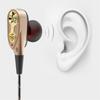Premium Android In-ear Stereo Bass Earphone Dual Driver Sport Headset With Microphone