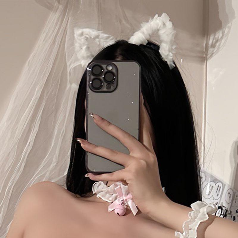 Catwoman cute sexy plus size lingerie maid sweet maid uniform suit babes hollowed out 1