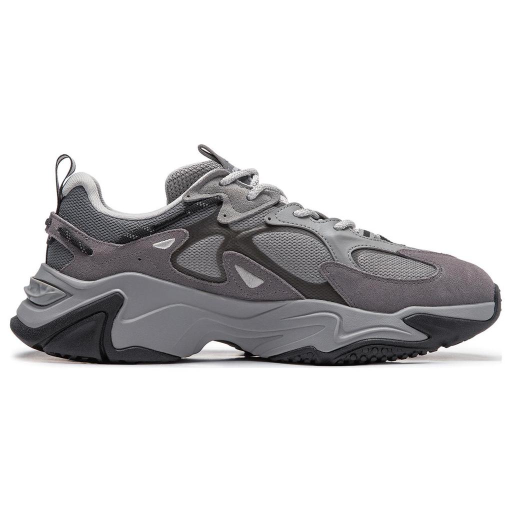 Li Ning Casual Shoes Men's Low Top Gray AGLT167-4