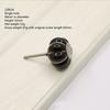 Color Ceramic Through Hole Pumpkin Handle Knobs Light Luxury Modern Minimalist Drawer Cabinet Wardrobe Cartoon Art Handle Knobs