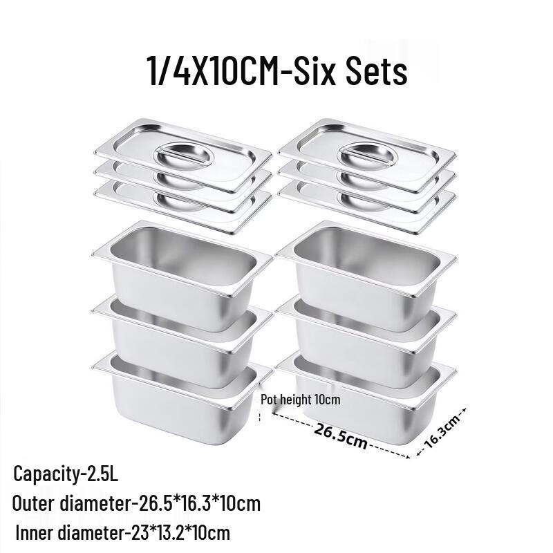 Handon Stainless Steel Gastronorm Food Pan