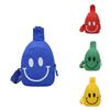 Adorable Nylon Smiley Face Coin Purse For Preschool Kids In Multicolor Designs